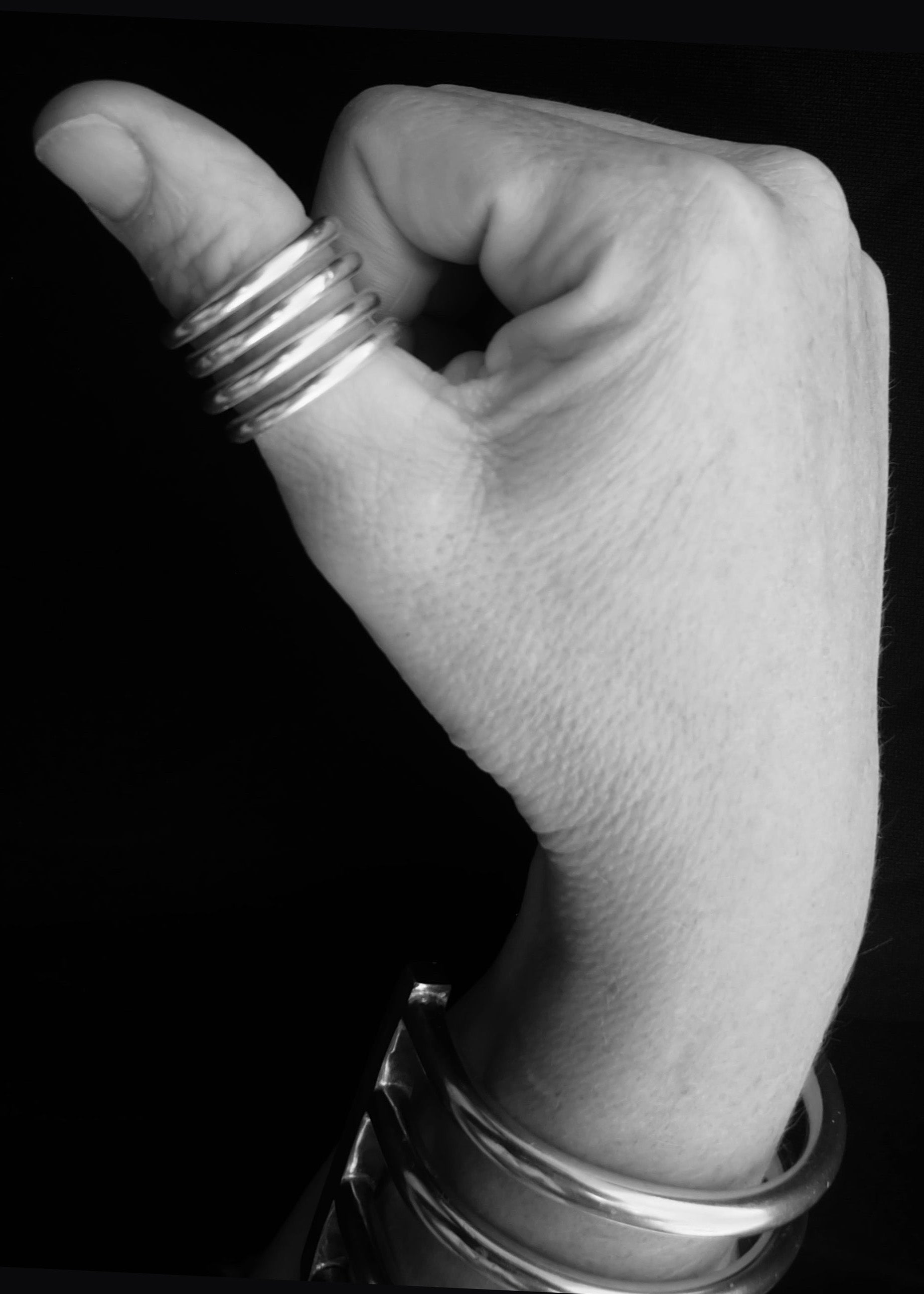 4 Bar Ring Sterling Silver