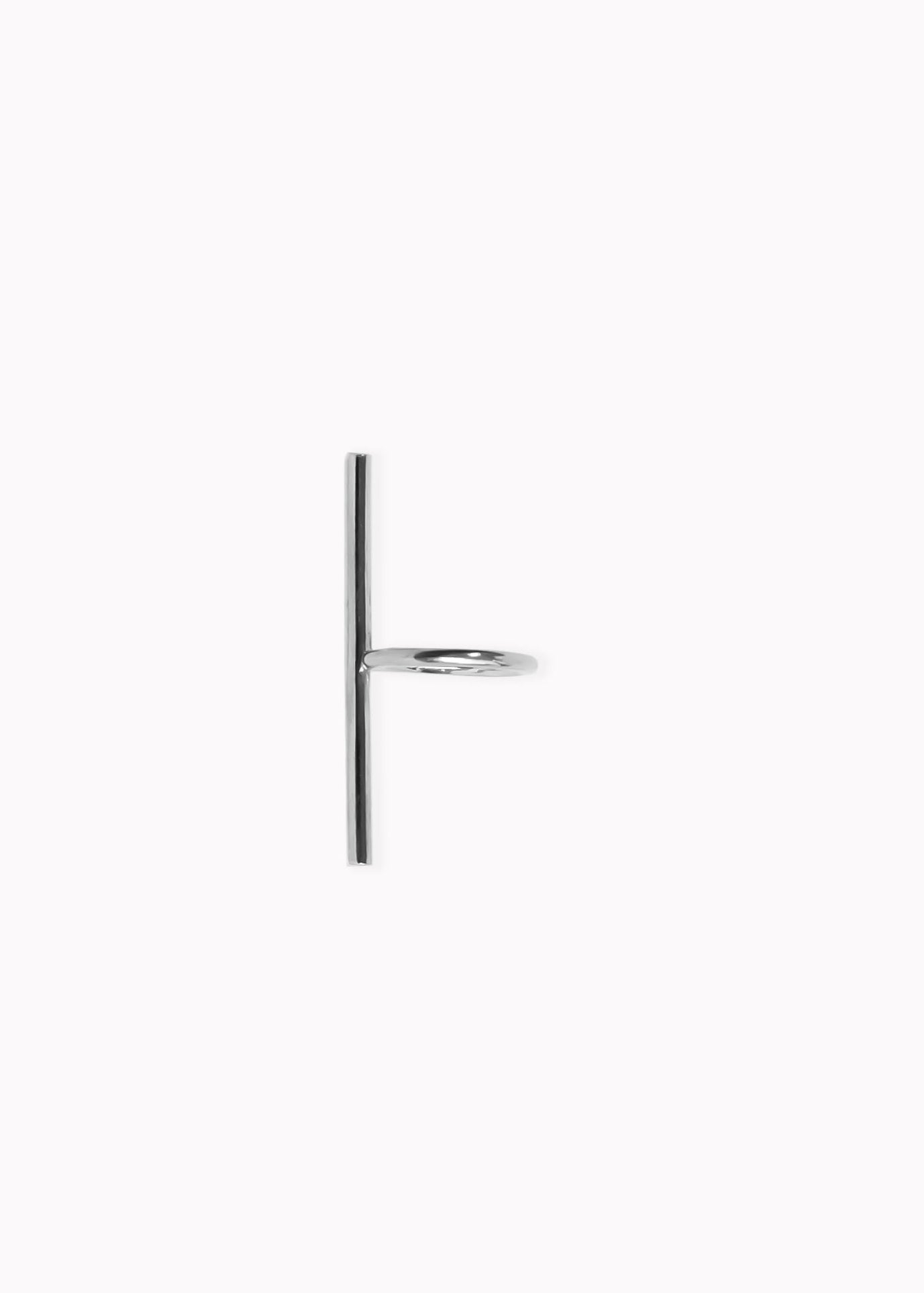 Vertical Bar Ring Sterling Silver